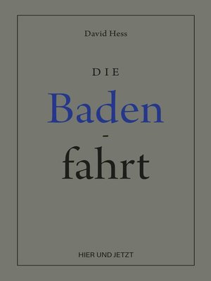 cover image of Die Badenfahrt
